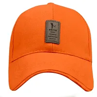 eddiko orange baseball cap-thumb1