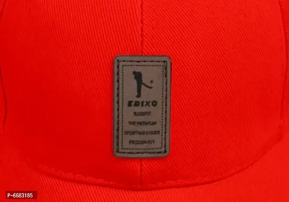 eddiko red baseball cap-thumb3