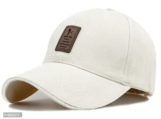 eddiko white baseball cap-thumb0