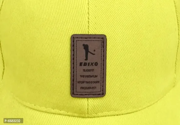 eddiko yellow  baseball cap-thumb3