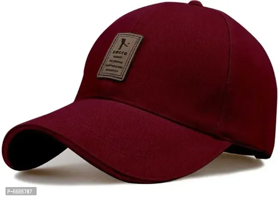 combo eddiko black and maroon cap-thumb3