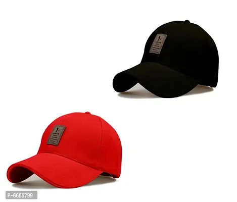 combo eddiko black and red cap