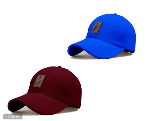 combo eddiko light blue and maroon cap