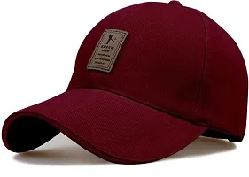 combo eddiko maroon and grey cap-thumb1