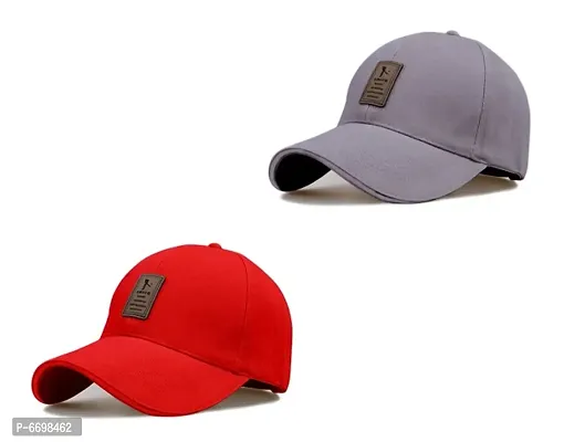 combo eddiko grey and red cap