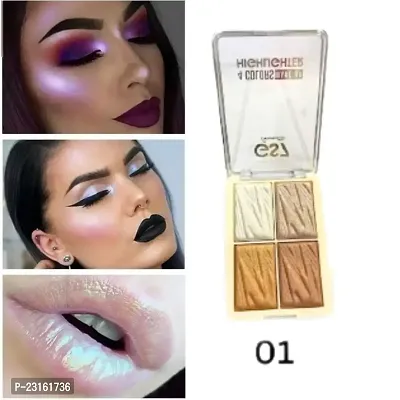 Four Shades (01) Highlighter palette pack of 1