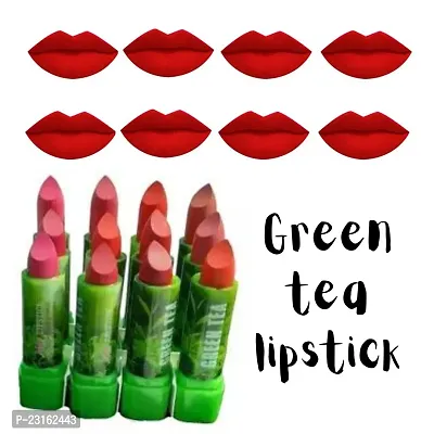 Green Tea 12 Shades Multicolor lipstick pack of 1