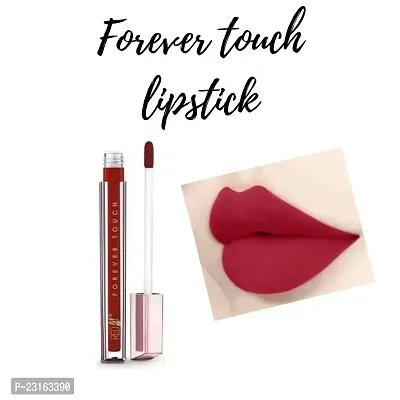 Forever Touch Red Matte Lipstick  pack of 1-thumb0