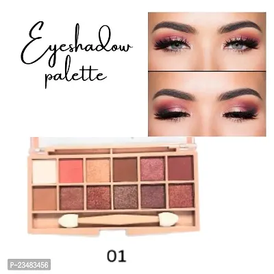 Rich  Color  12  Shades  (01)  Eyeshadow  Pack  of  1-thumb0