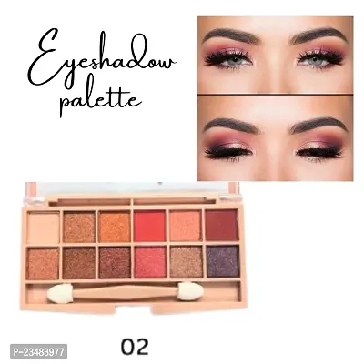 Rich  Color  12  Shades  (02)  Eyeshadow  Pack  of  1