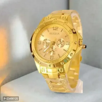 Man Golden Watch  Pack  of  1