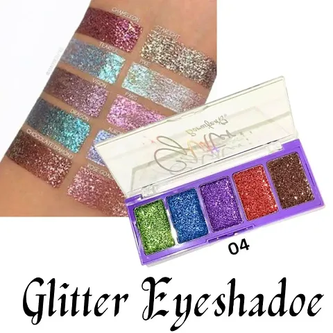 Boruifen (04) Glitter Eyeshadow 4 shade Pack of 1