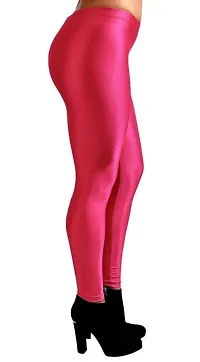 Skinny Fit Nylon Legging for Women-thumb1