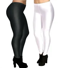 Skinny Fit Nylon Legging for Women combo pack 2-thumb3