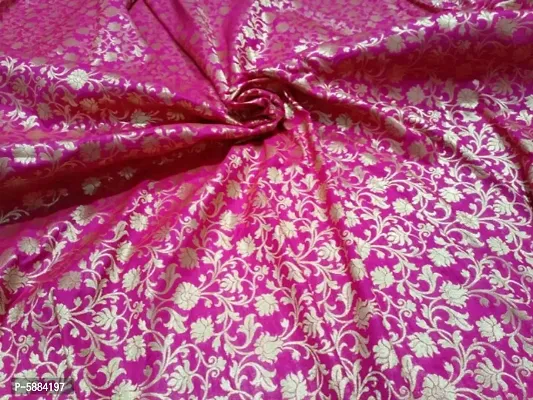 Beautiful Banarasi Silk Brocade Unstitched Blouse piece