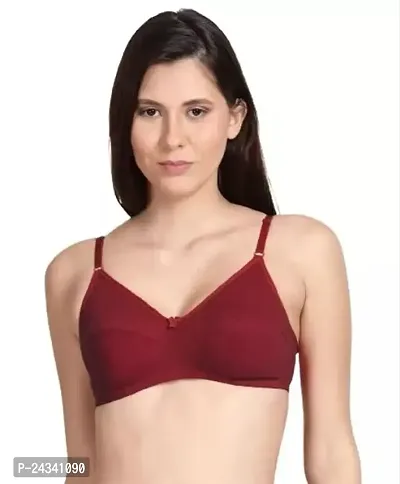 Stylish Fancy Lycra Solid Non Padded Bras For Women Pack Of 1