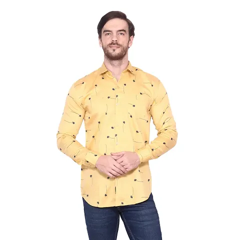 Men's Long Sleeves Slim Fit Casual Shirt