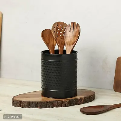 Metal Cutlery Spoon Stand for Kitchen