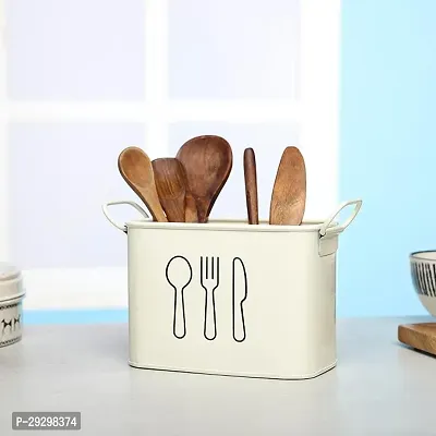 Metal Cutlery Spoon Stand for Kitchen