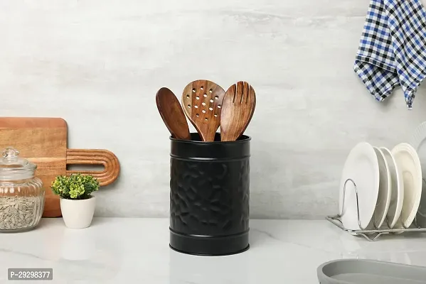 Metal Cutlery Spoon Stand for Kitchen