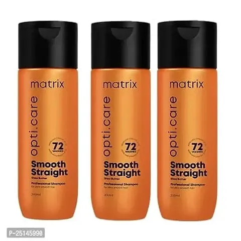 MATRIX Opti.Care Professional Shampoo for Anti-Frizz Shampoo Pack Of 3