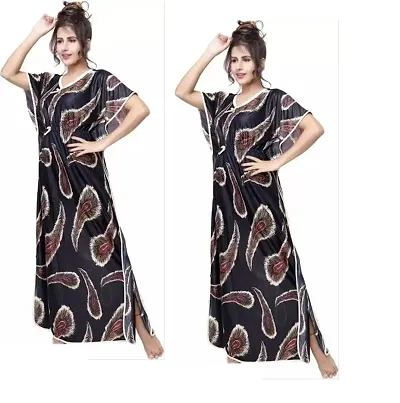 Stylish Satin Night Suits For Women Pack Of 2