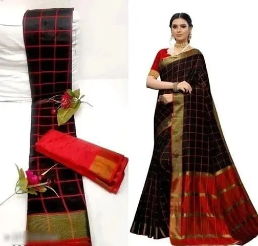 Silk Zari Saree with Blouse piece