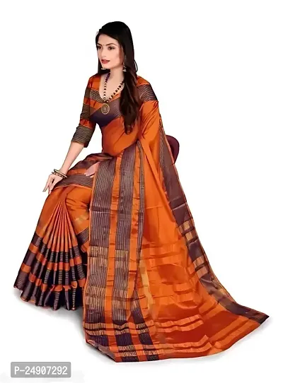 Cotton Silk Woven Design Saree with Blouse piece