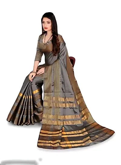 Silk Woven Design Saree with Blouse piece