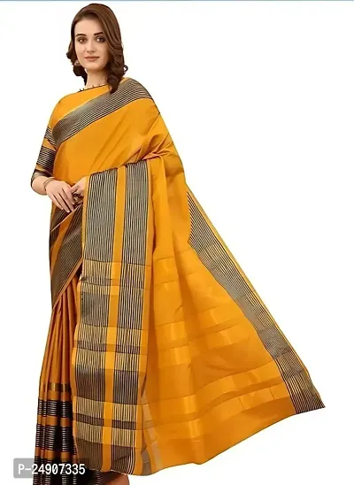 Cotton Silk Woven Design Saree with Blouse piece