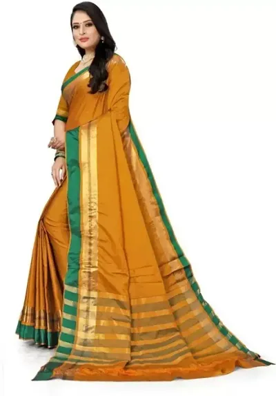 Silk Woven Design Saree with Blouse piece