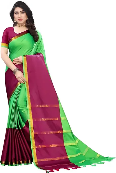 Beautiful Silk Saree with Blouse piece