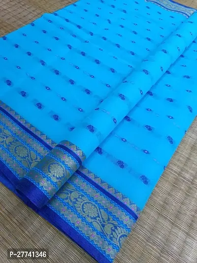 Cotton Saree Without Blouse Piece For Women