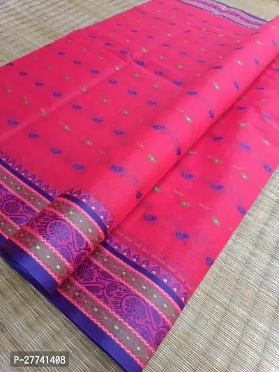-Cotton Saree Without Blouse Piece For Women