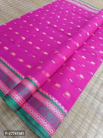 Cotton Saree Without Blouse Piece For Women-thumb0