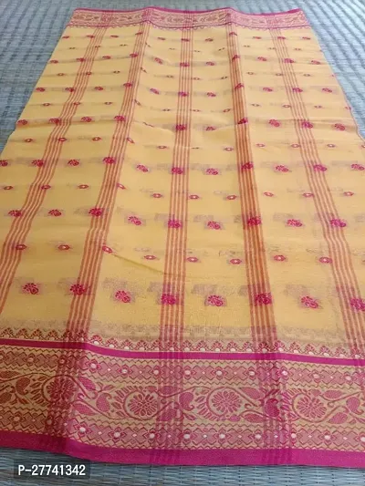 Cotton Saree Without Blouse Piece For Women-thumb3
