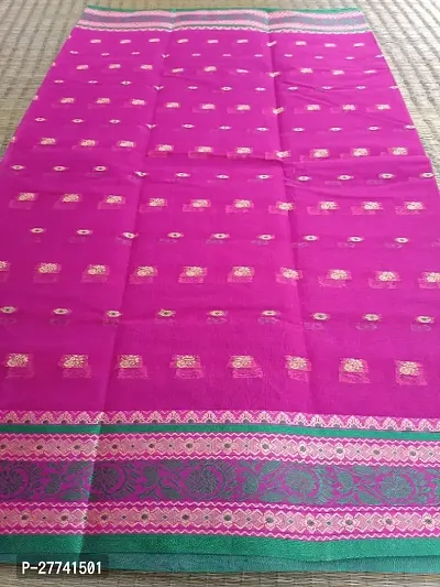 Cotton Saree Without Blouse Piece For Women-thumb2