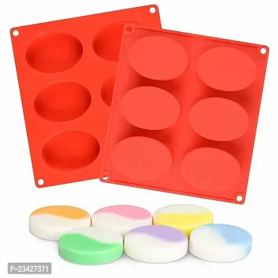 Silicone Oval Mould Pack Of 2 Set-thumb0
