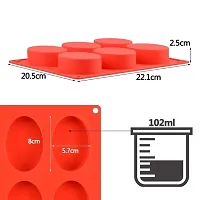 Silicone Oval Mould Pack Of 2 Set-thumb3