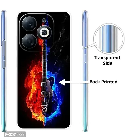 LargCiager Back Cover for Infinix Smart 8Plus Back Cover Multicolor Dual Protection Silicon-thumb3