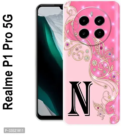 Back Cover for realme P1 Pro 5G Multicolor Flexible Silicon Pack of 1