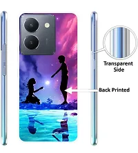 Stylish Silicon Printed Back Case Cover for Vivo Y18-thumb2