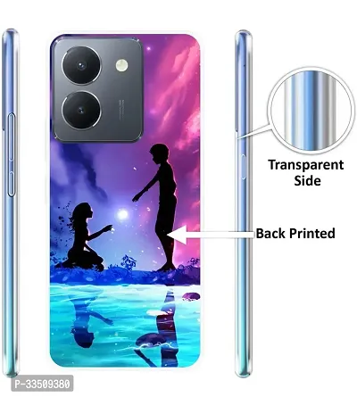 Stylish Silicon Printed Back Case Cover for Vivo Y18-thumb3