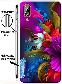 Back Cover for Gionee Max Multicolor Dual Protection Silicon Pack of 1-thumb1