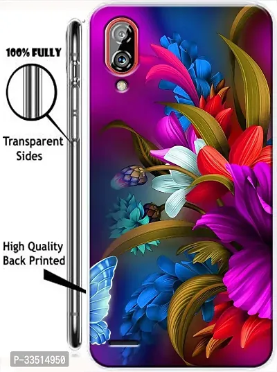 Back Cover for Gionee Max Multicolor Dual Protection Silicon Pack of 1-thumb2