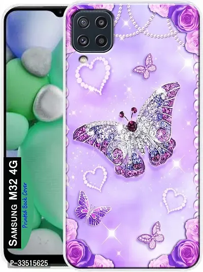 Back Cover for Samsung M32 4G Samsung Galaxy M32 4G Multicolor Dual Protection Silicon Pack of 1