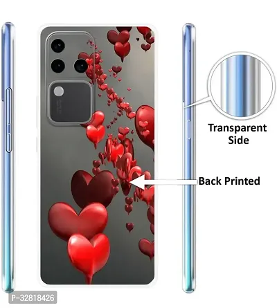 LargCiager Back Cover for Vivo V30 Pro 5G Back Cover Multicolor Dual Protection Silicon-thumb3