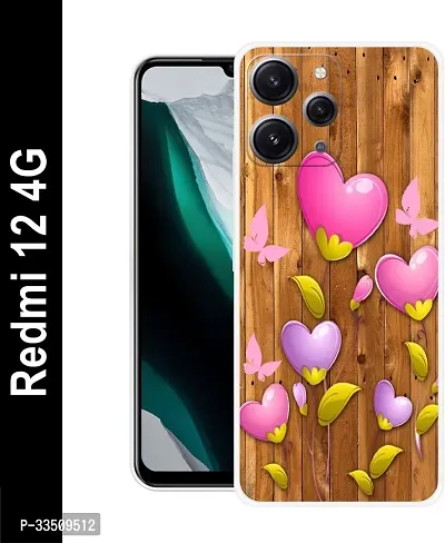 Stylish Silicon Printed Back Case Cover for Redmi Mi 12-thumb0