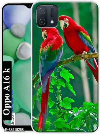 Back Cover for Oppo A16K Oppo A16 K Multicolor Dual Protection Silicon Pack of 1