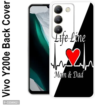 Stylish Silicon Printed Back Case Cover for Vivo Y200E-thumb0